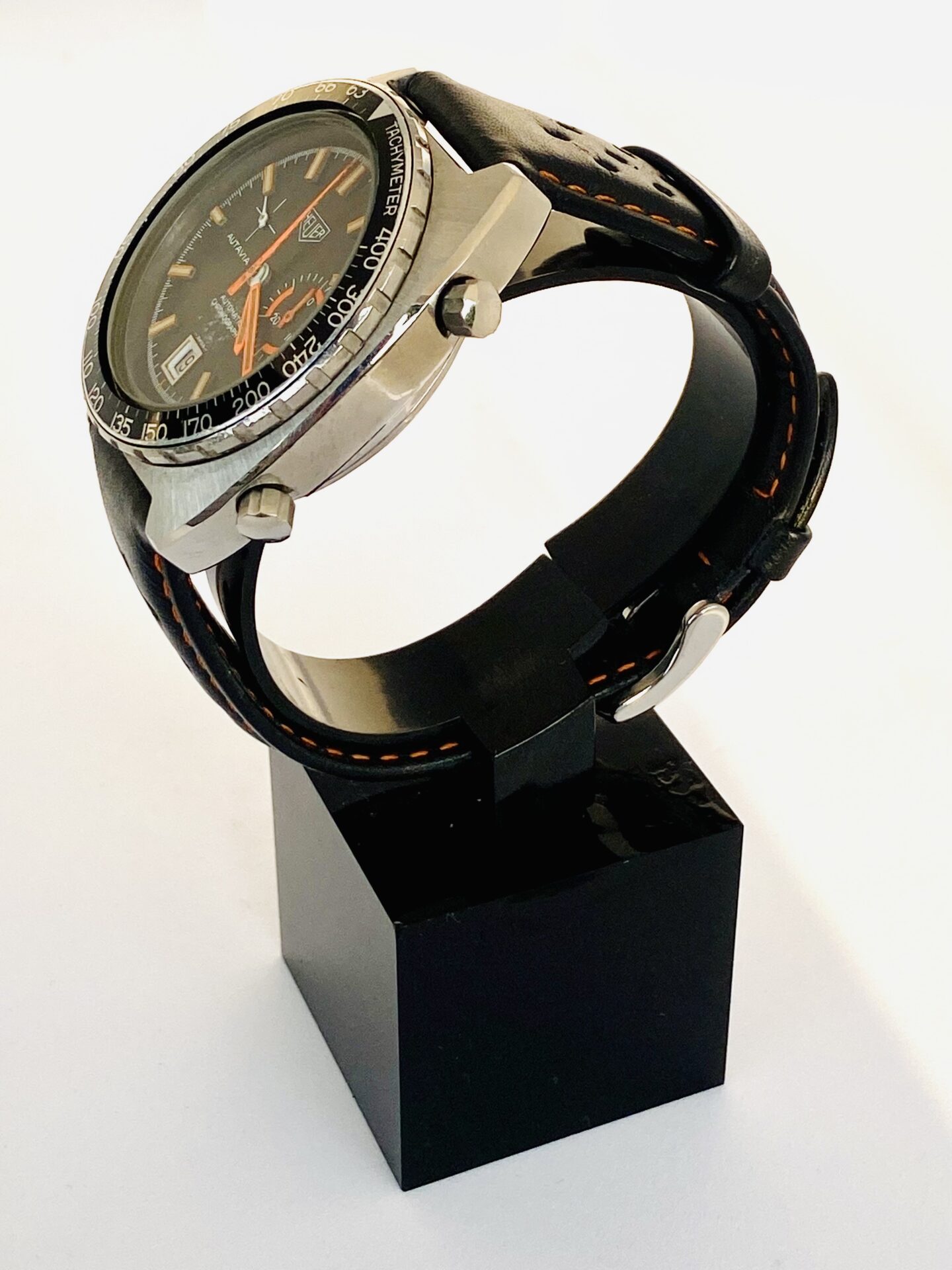 HUEUR Autavia « Orange Boy » ref 15630 Cal 15 – Image 4