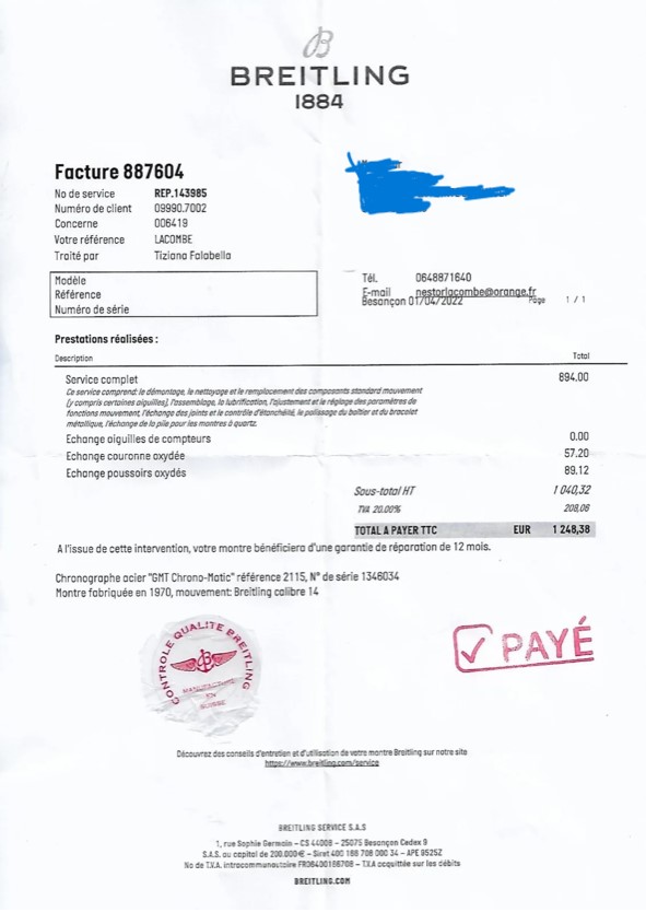 Breitling Chrono Matic GMT - 1977 – Image 8