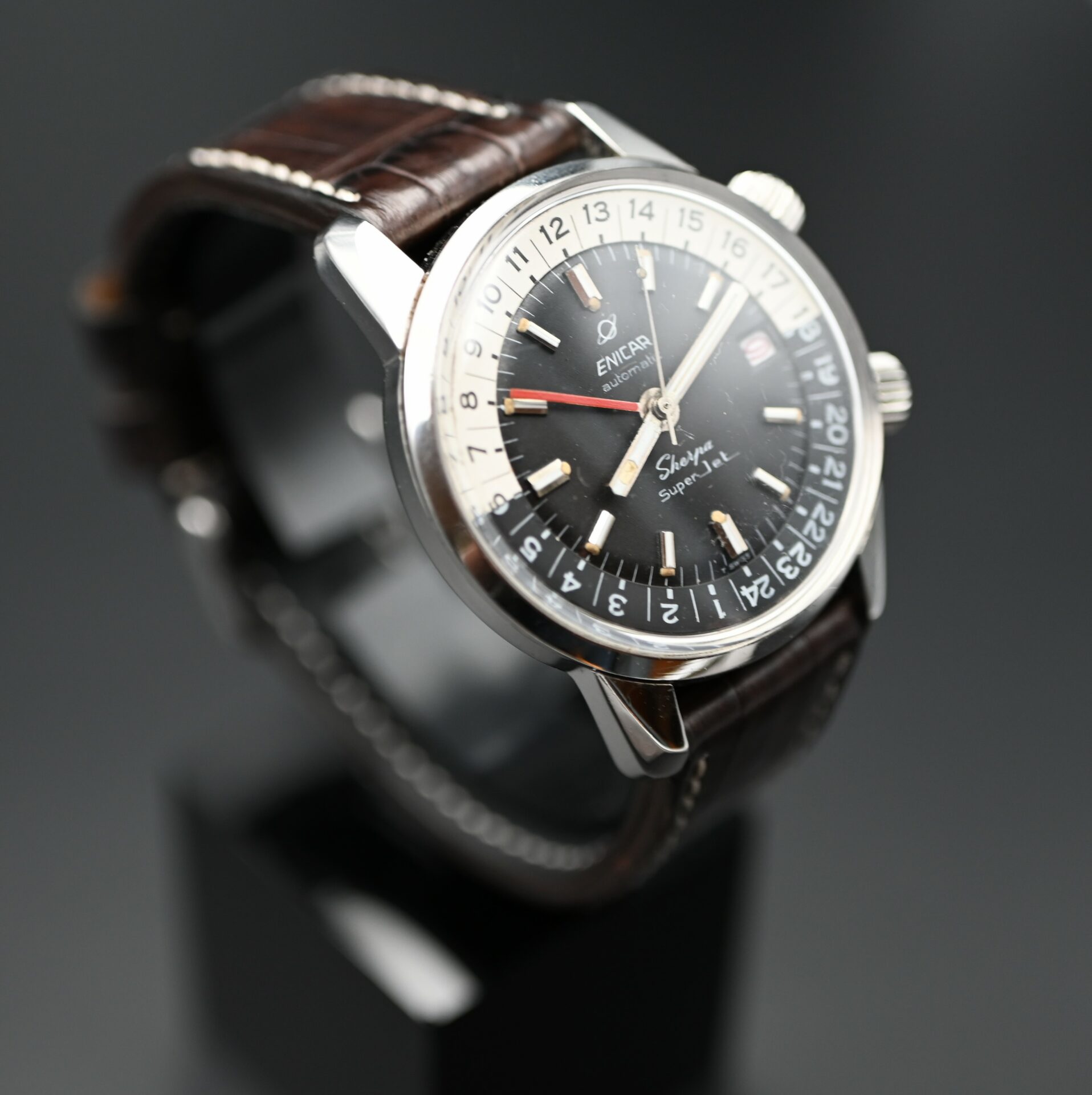Enicar Sherpa Super Jet GMT – Image 3
