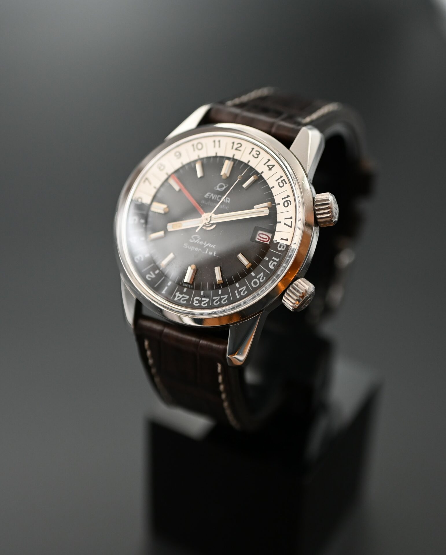 Enicar Sherpa Super Jet GMT – Image 4