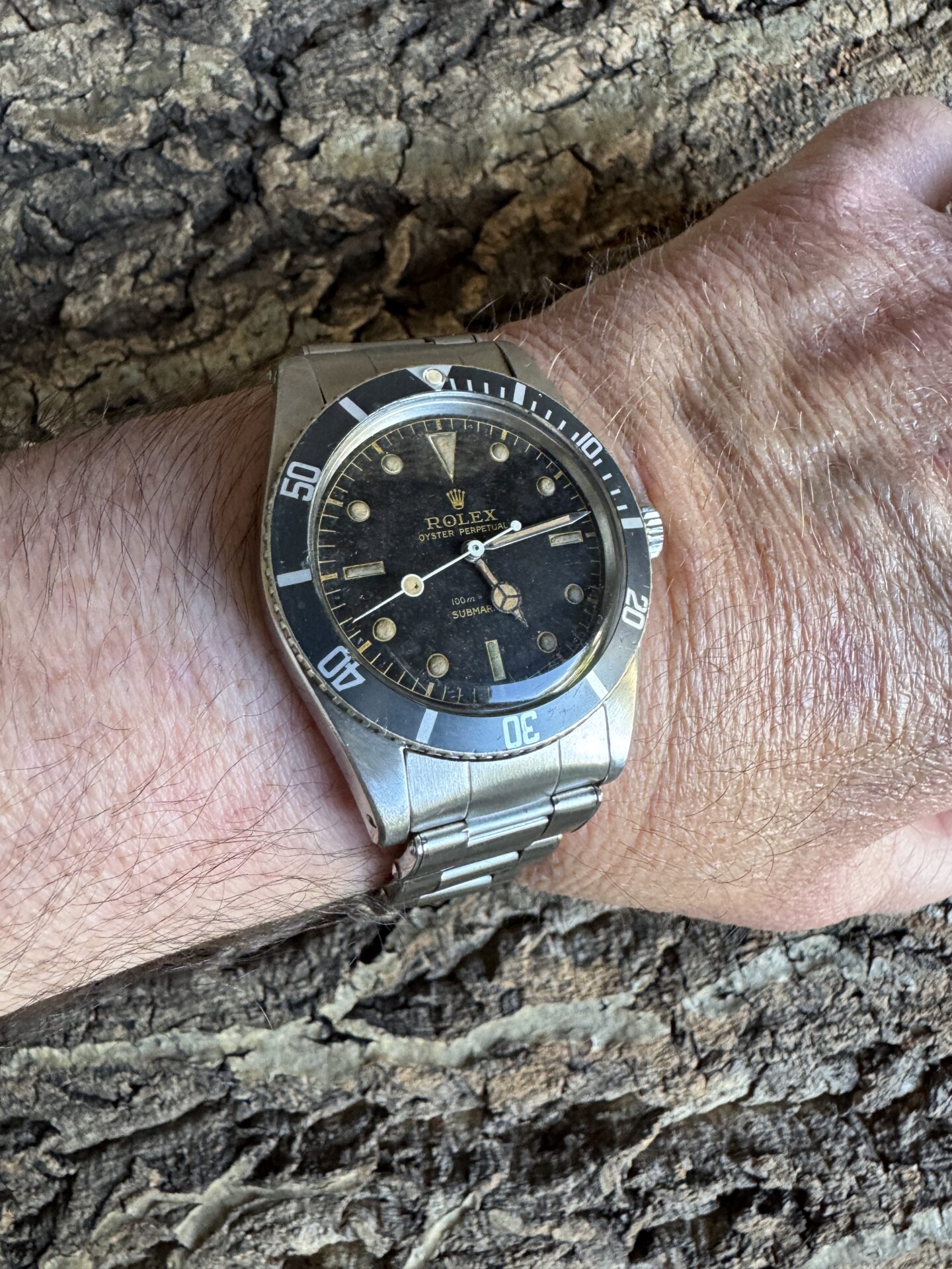 Rolex Submariner 6536 Tropical Guilt James Bond 007 de 1958 – Image 4