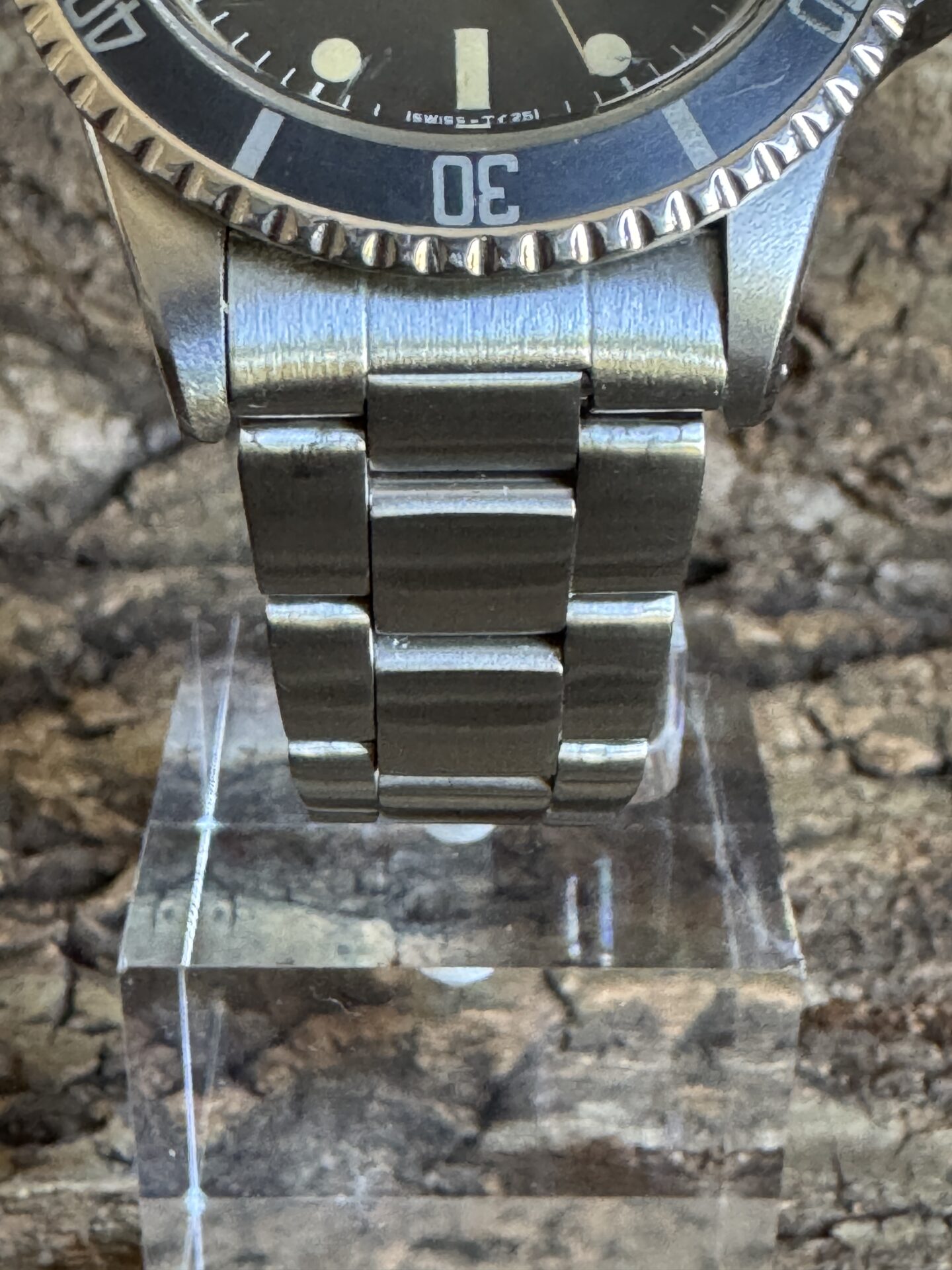 Rolex Submariner 5513 cadran mat serif de 1973 boite papiers – Image 8