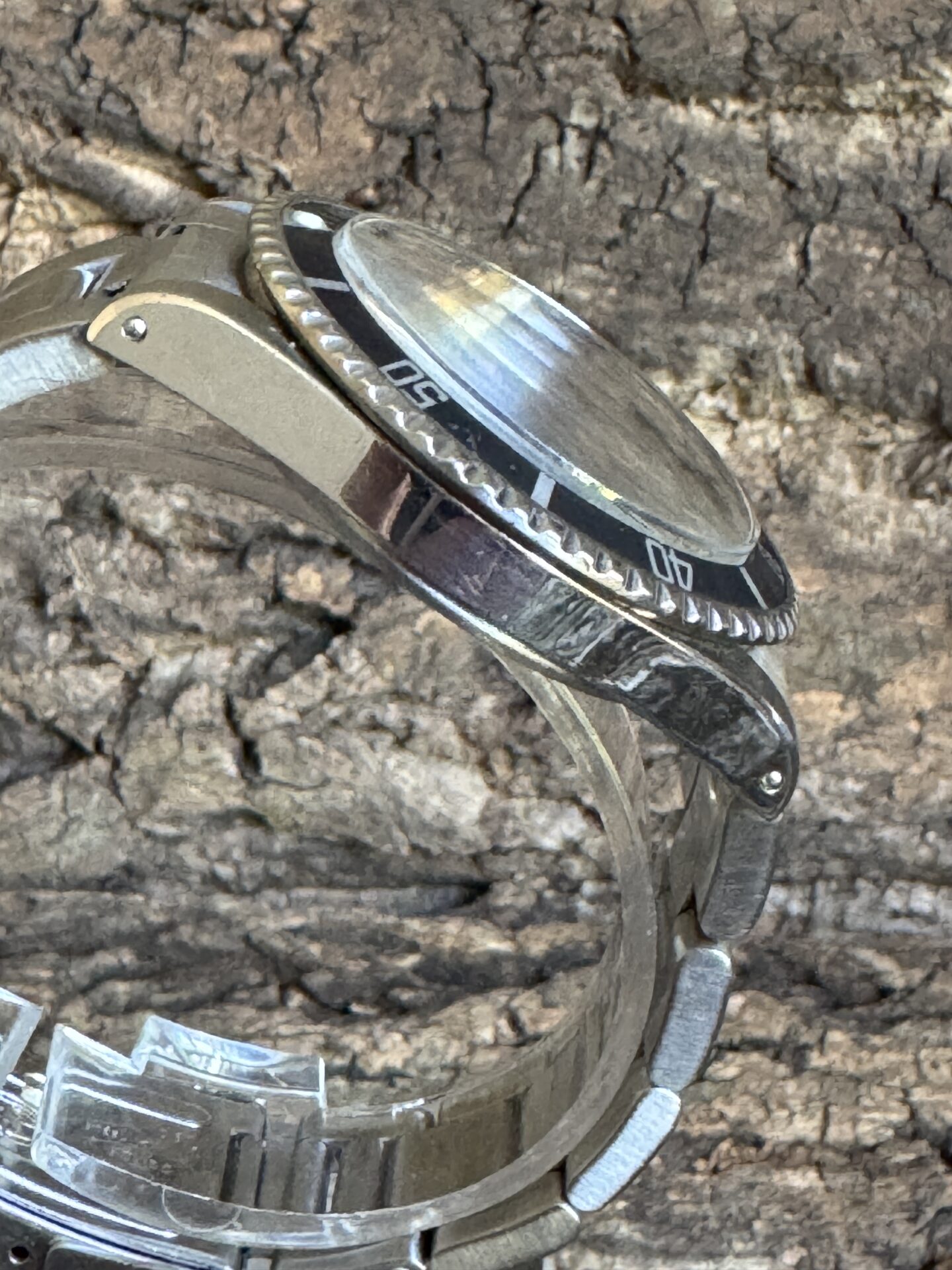 Rolex Submariner 5513 cadran mat serif de 1973 boite papiers – Image 5