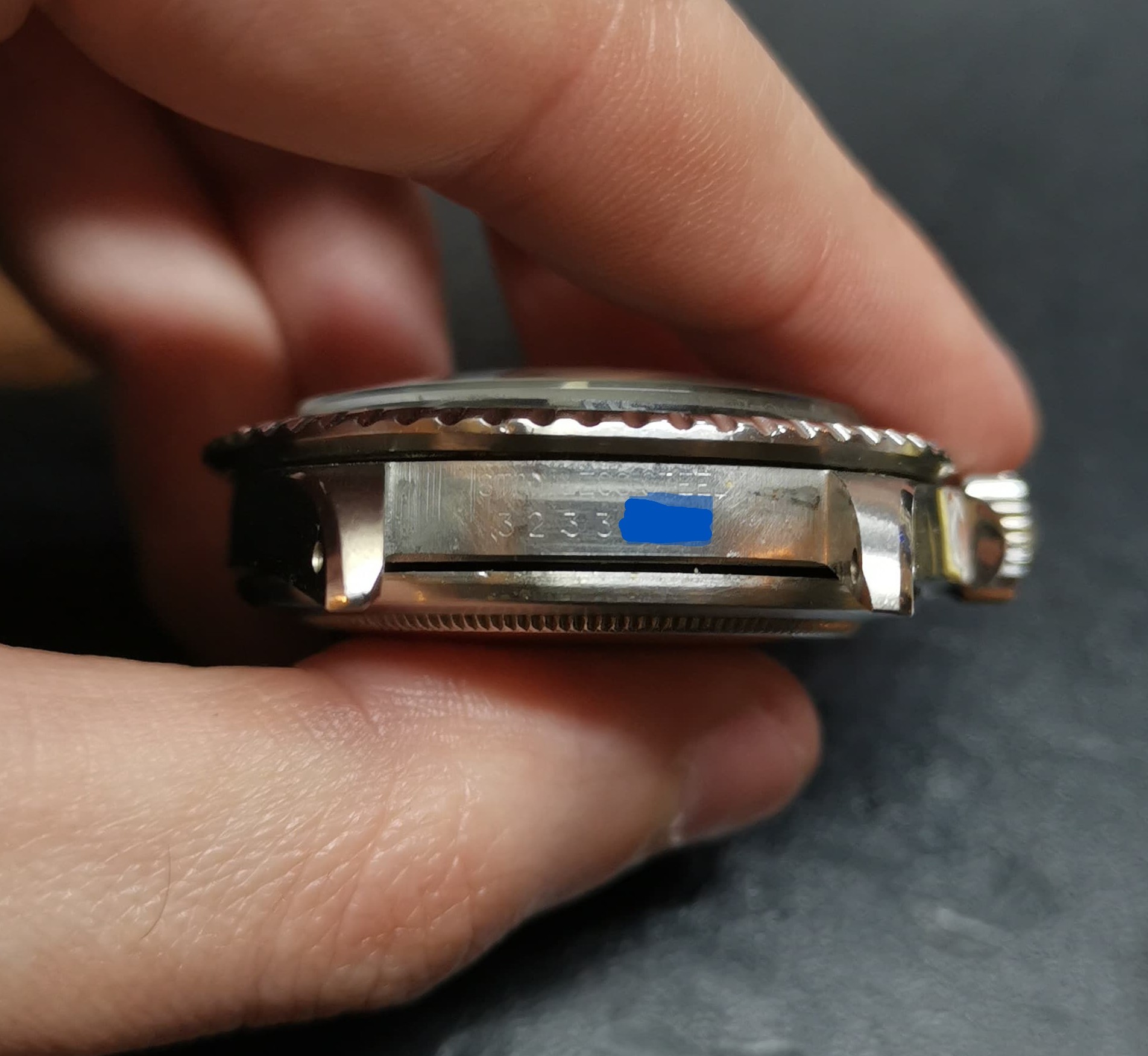 Rolex Submariner 5513 cadran mat serif de 1973 boite papiers – Image 13