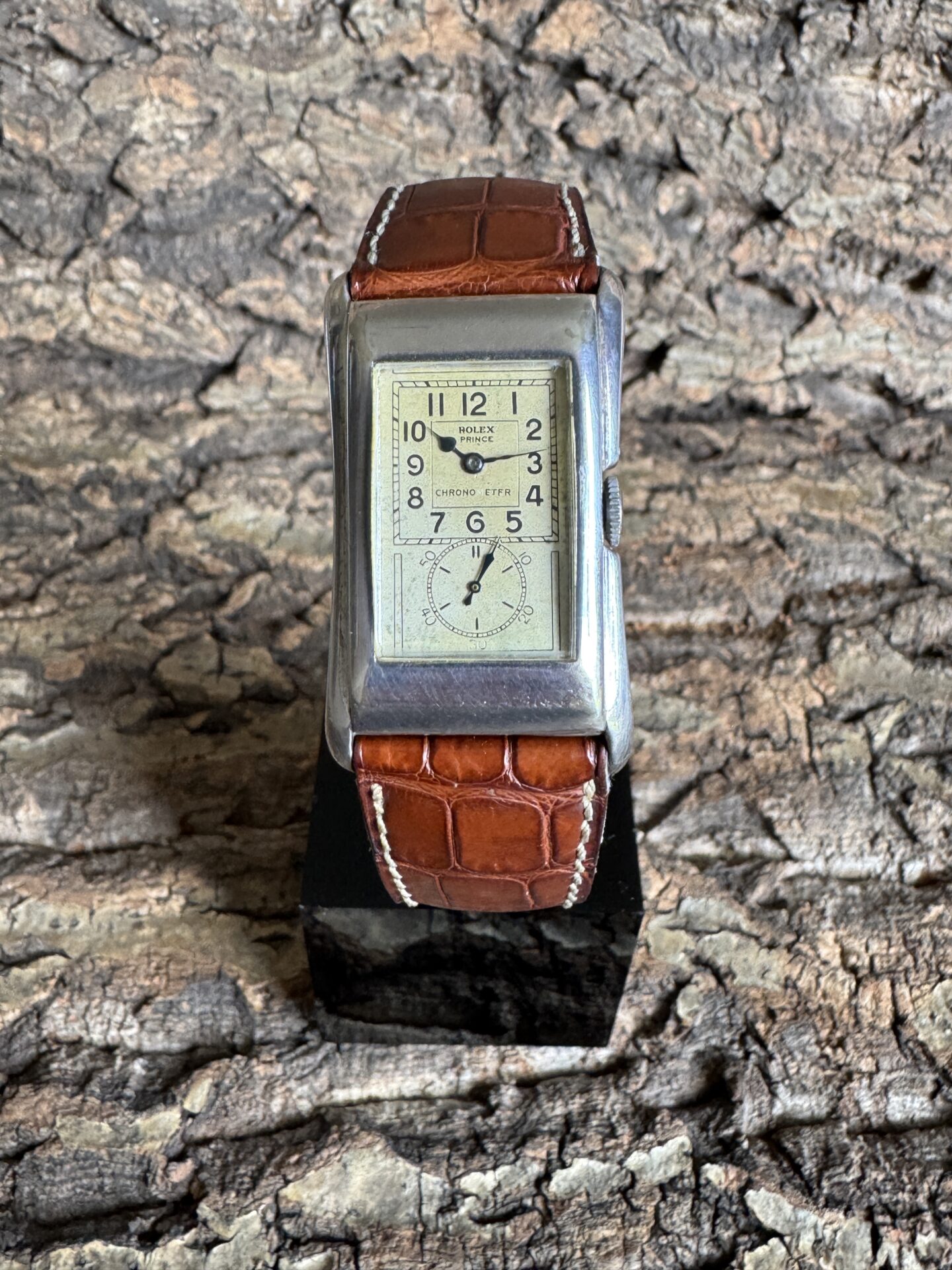 Rolex Prince Brancard Argent de 1939 Ref 971 – Image 2