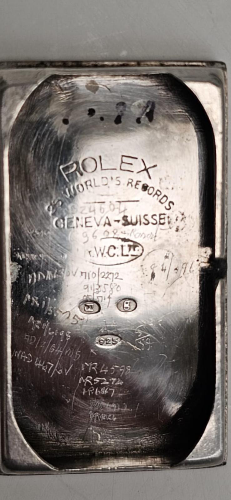 Rolex Prince Brancard Argent de 1939 Ref 971 – Image 11