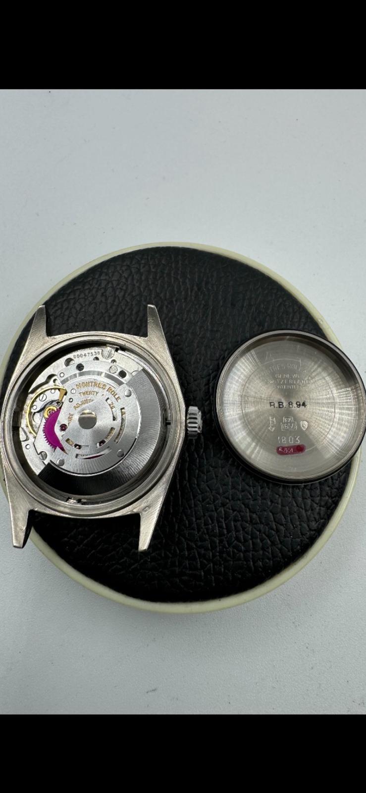 Rolex Day-Date Président Or Blanc Full Set de 1968 – Image 11